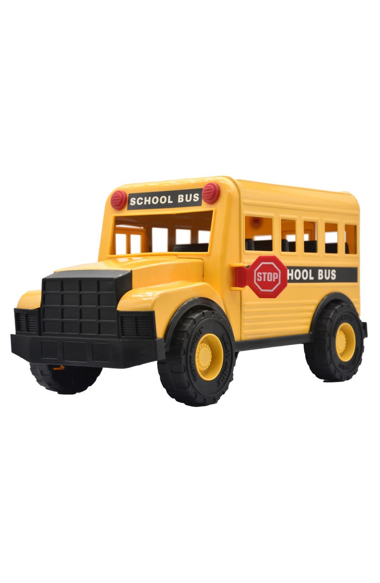 Mighty Wheels 16" Mighty School Bus Yellow, Alternate, color, Multicolored