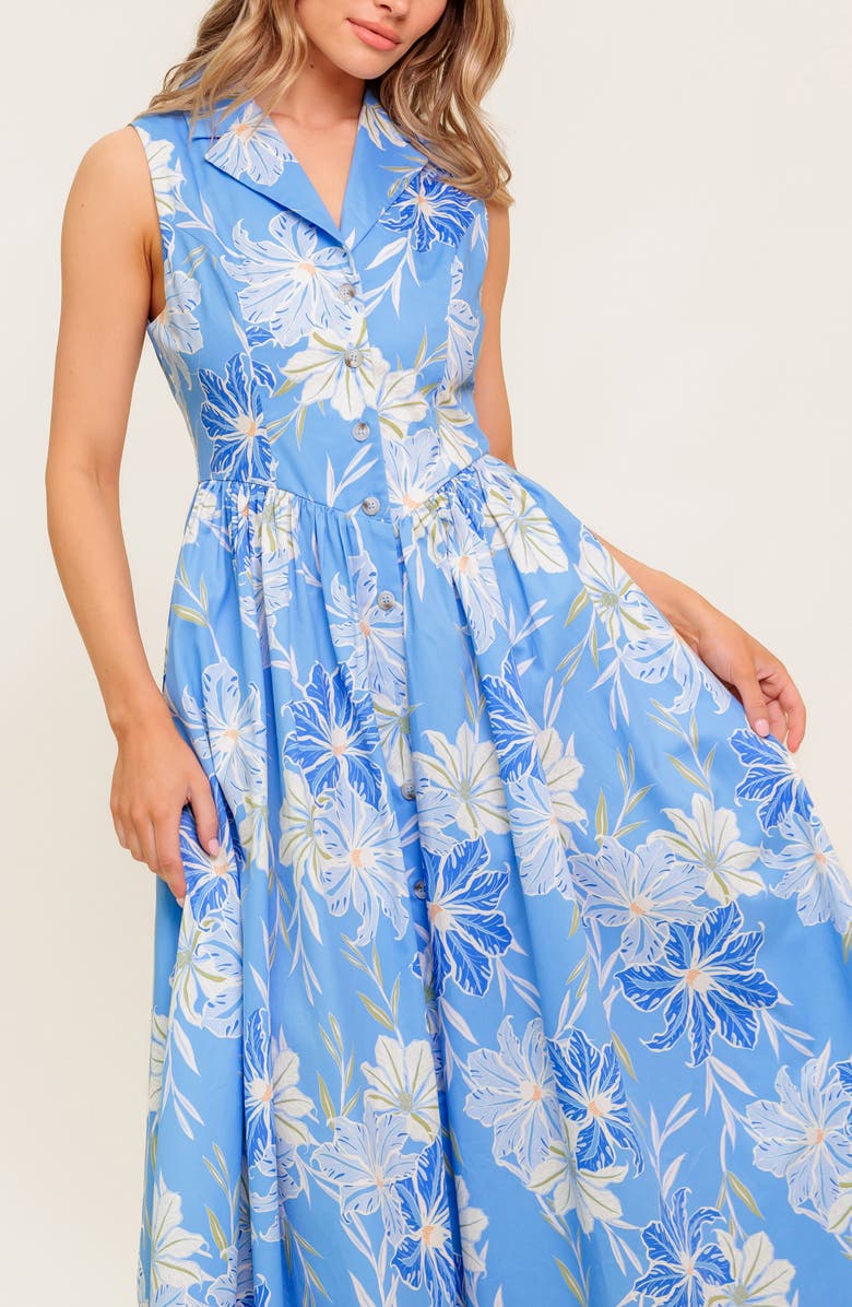Print Shirtdress