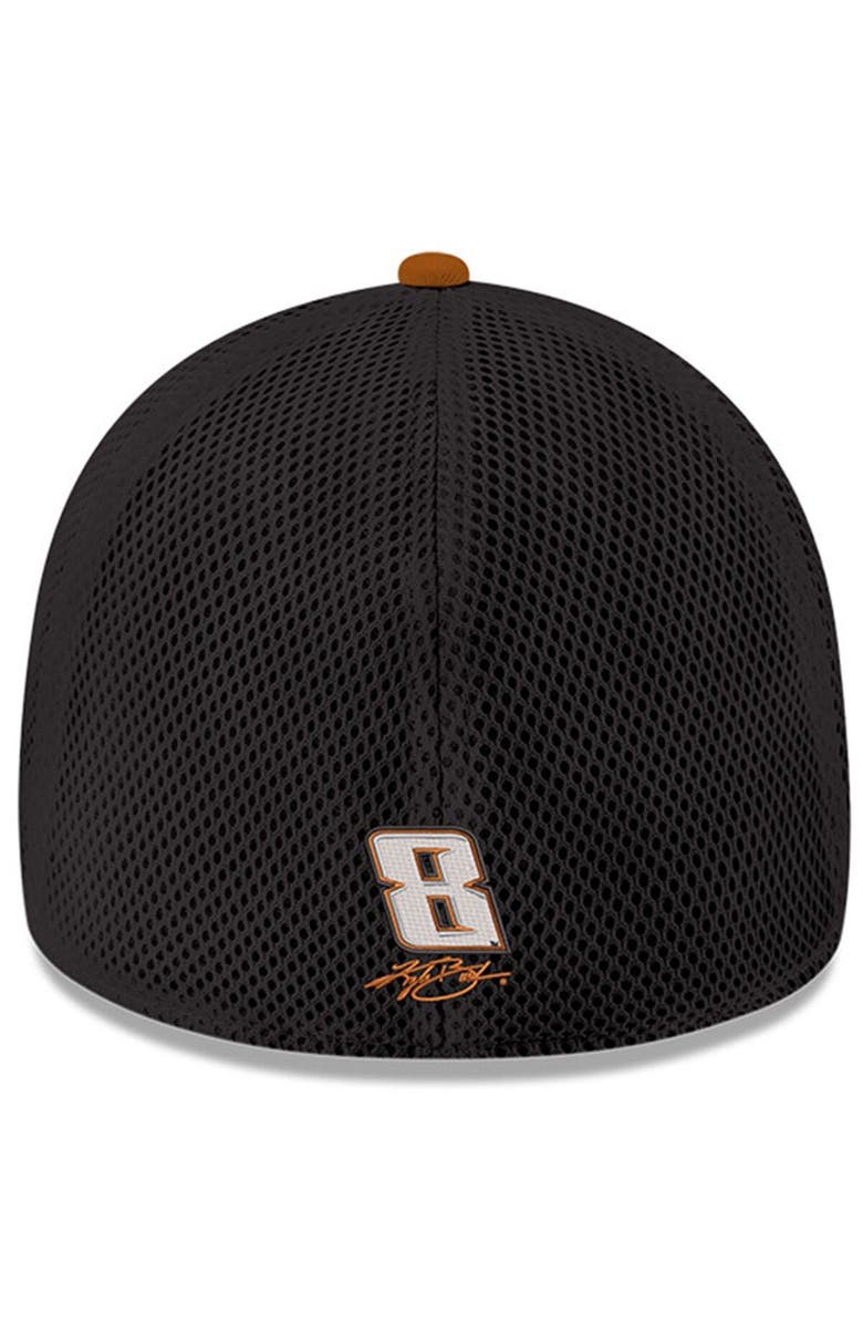 New Era Men's New Era Black Kyle Busch 39THIRTY Cheddar's NEO Flex Fit Hat, Alternate, color, Black