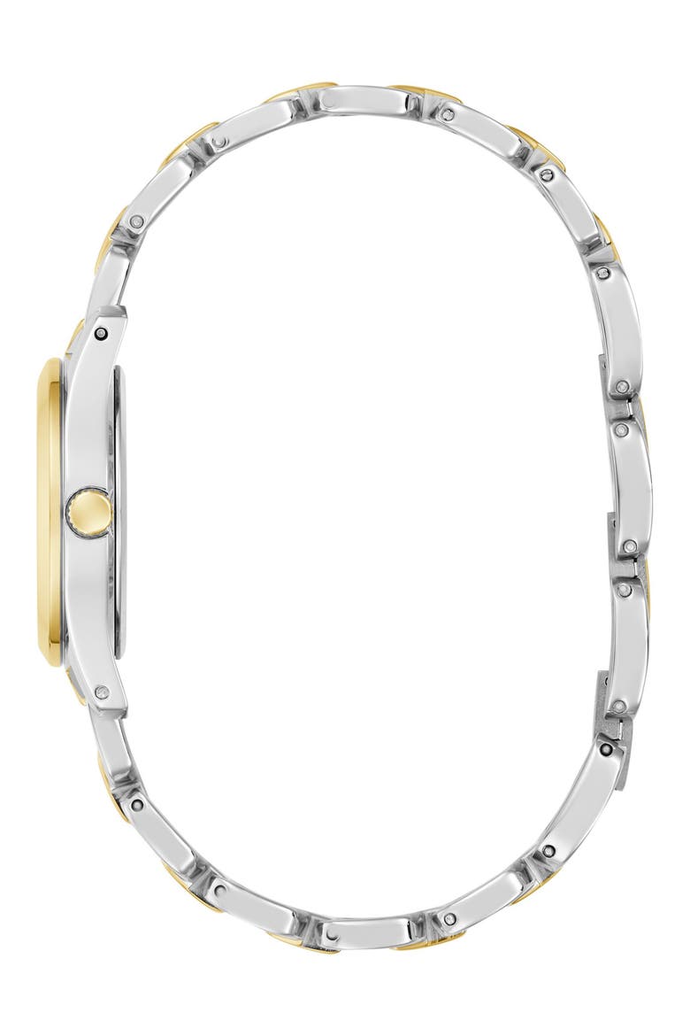 Veda Two-Tone Bracelet Watch, 28mm, Alternate, color, ICE BLUE
