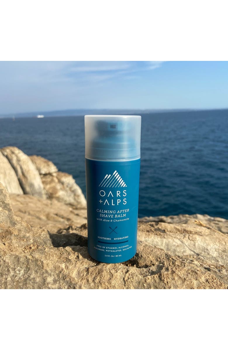 OARS + ALPS Calming After Shave Balm, Alternate, color, Blue