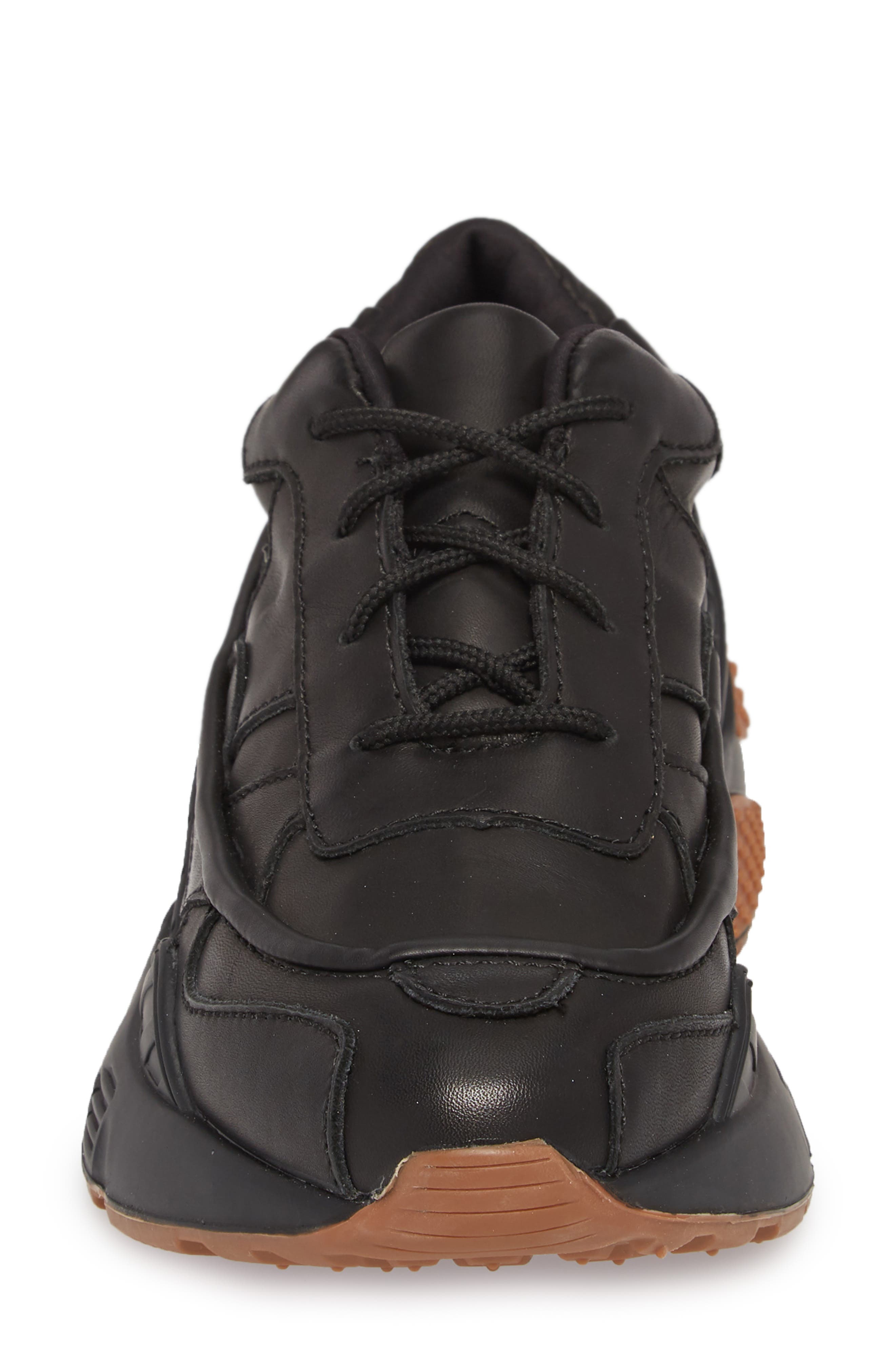HMDI Platform Sneaker, Alternate, color, BLACK/ BLACK HONEY