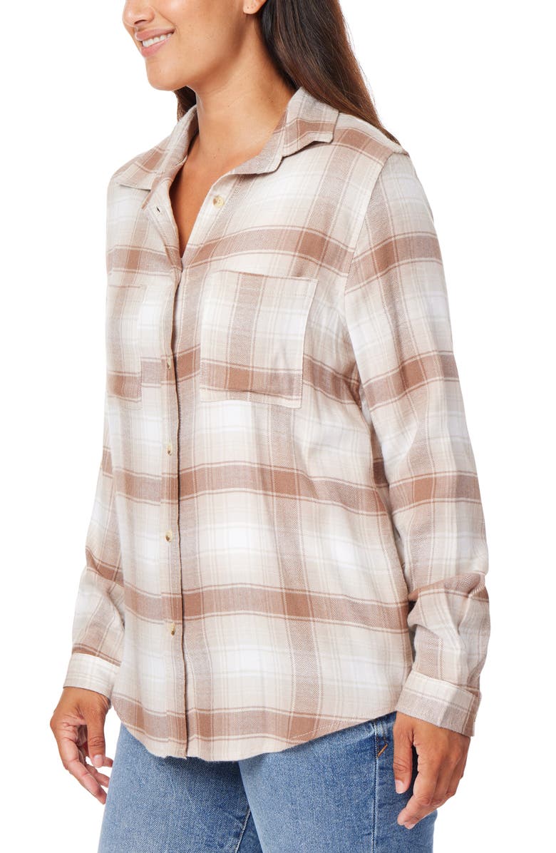 C & C California Ariana Plaid Button-Up Shirt, Alternate, color, 