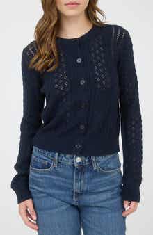 Pointelle Cardigan