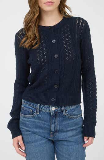 Pointelle Cardigan