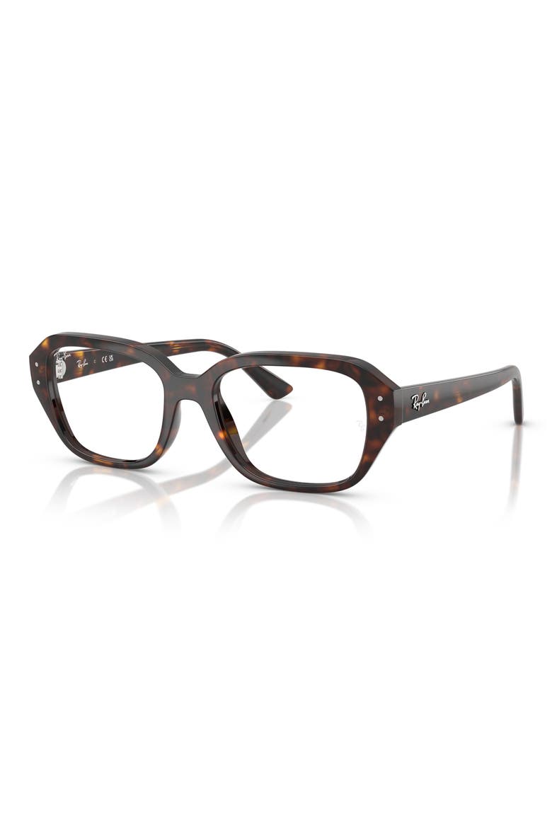 51mm Square Optical Glasses, Alternate, color, HAVANA