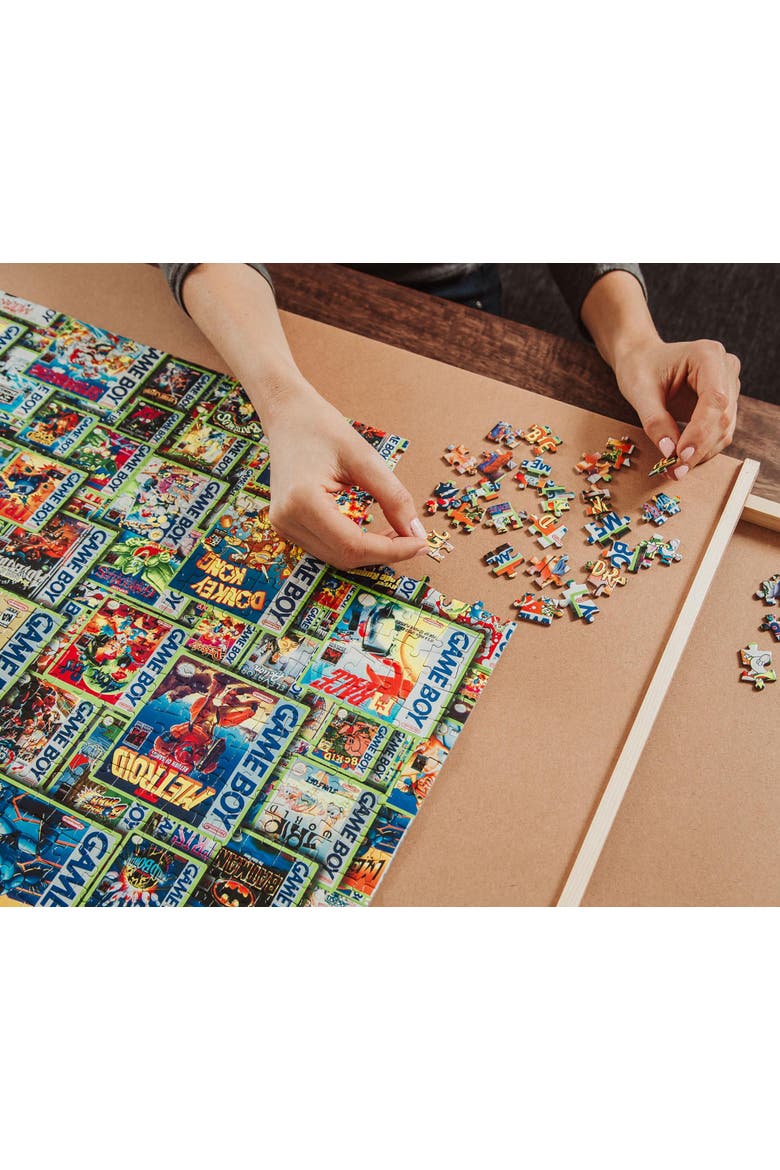 Handheld Haven Retro Games 1000-Piece Jigsaw Puzzle, Alternate, color, Multi-Color