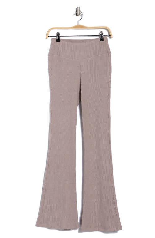 X By Gottex Ribbed Flare Leggings In Animal Print