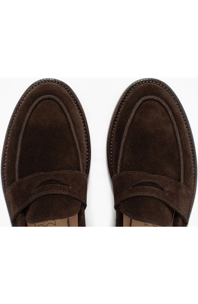 Grant Stone Traveler Penny, Alternate, color, Black Calf