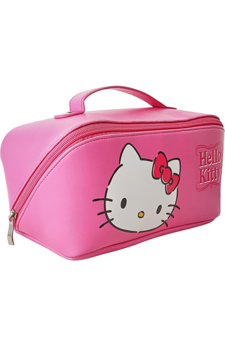 Hello Kitty Pink Makeup Bag, Main, color, Pink