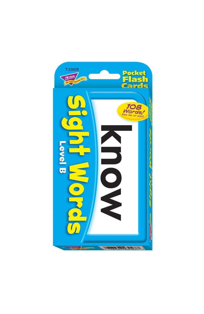 TREND Enterprises Sight Words Flash Cards Bundle, Alternate, color, Multicolored