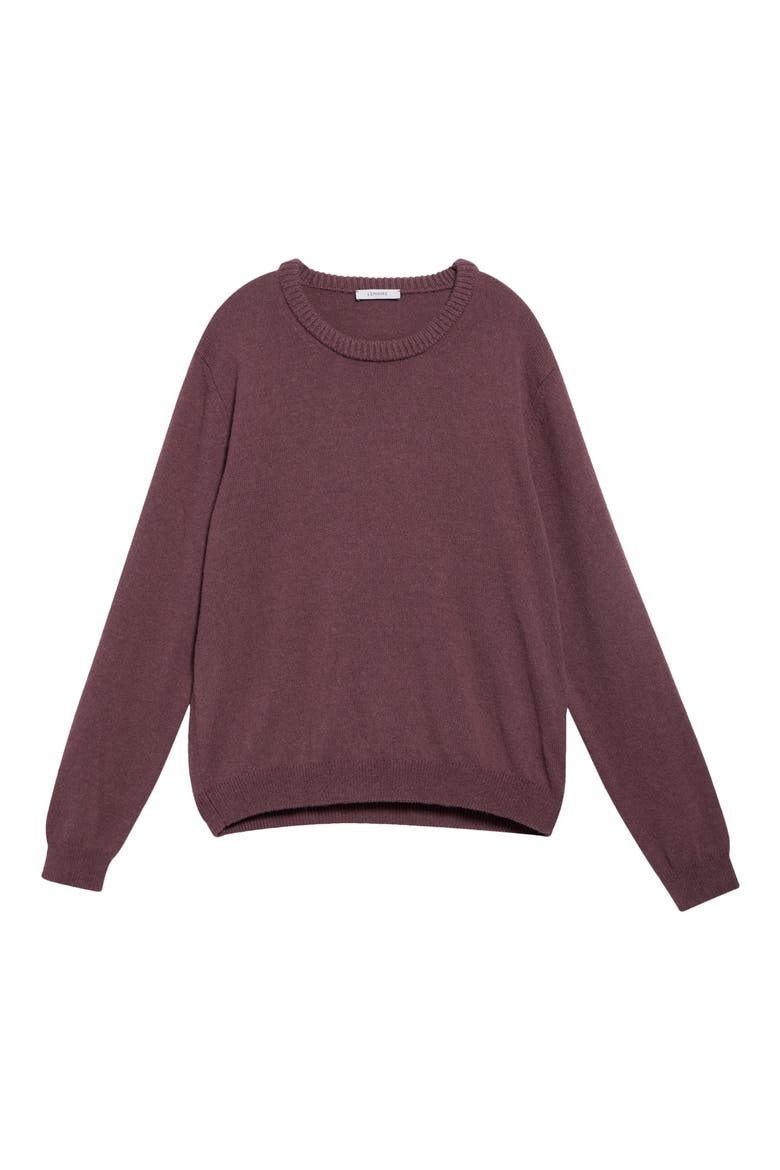 Alpaca Blend Sweater, Alternate, color, MAUVE