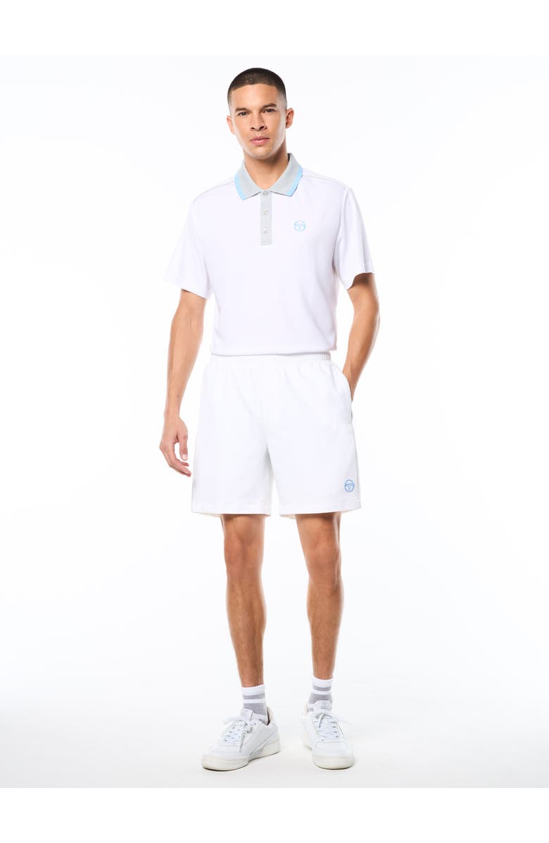 Sergio Tacchini Racchetto Short, Alternate, color, Brilliant White
