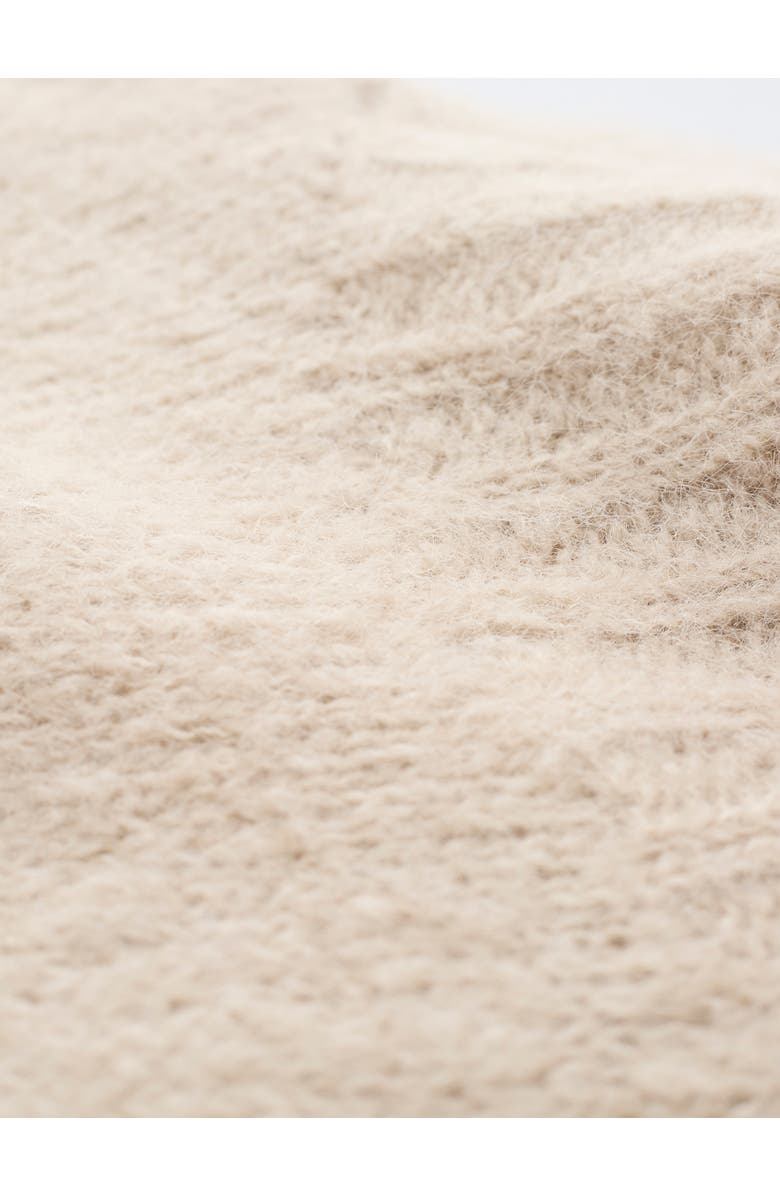 Celtic & Co. Alpaca Cott Slch Turtleneck Sweater, Alternate, color, Oatmeal