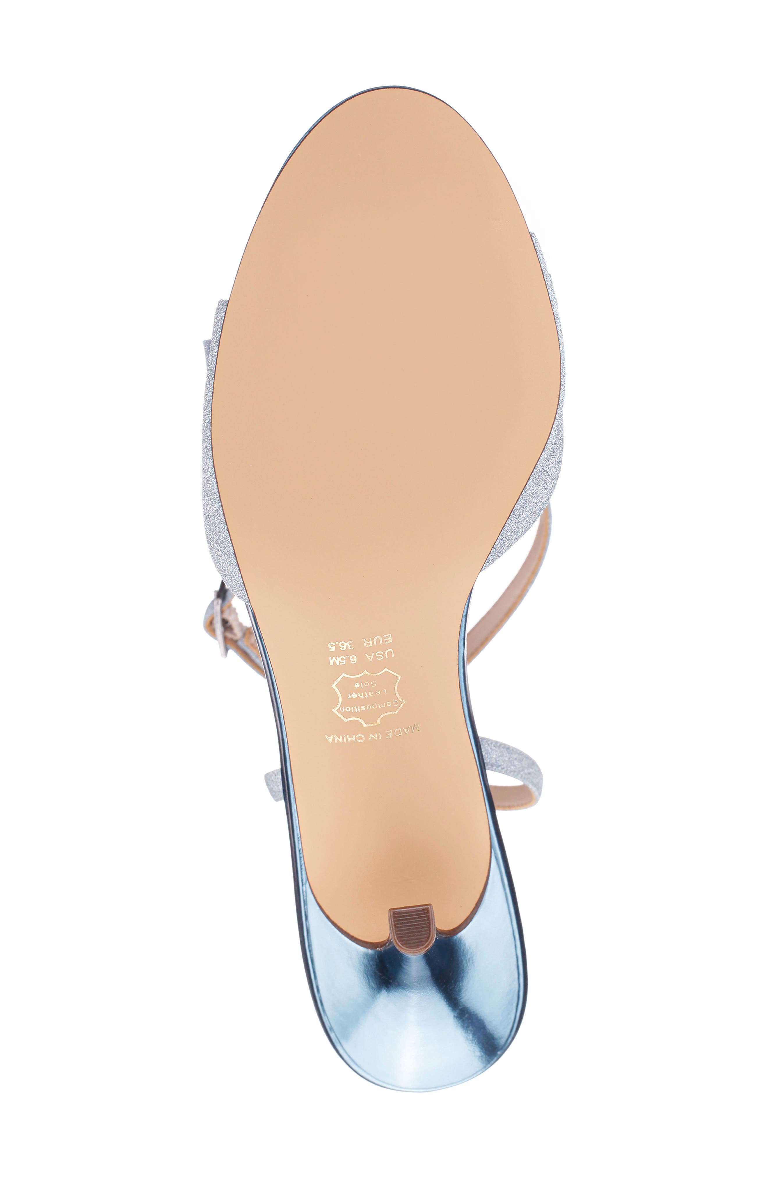 Vicci Ankle Strap Sandal, Alternate, color, ICY BLUE