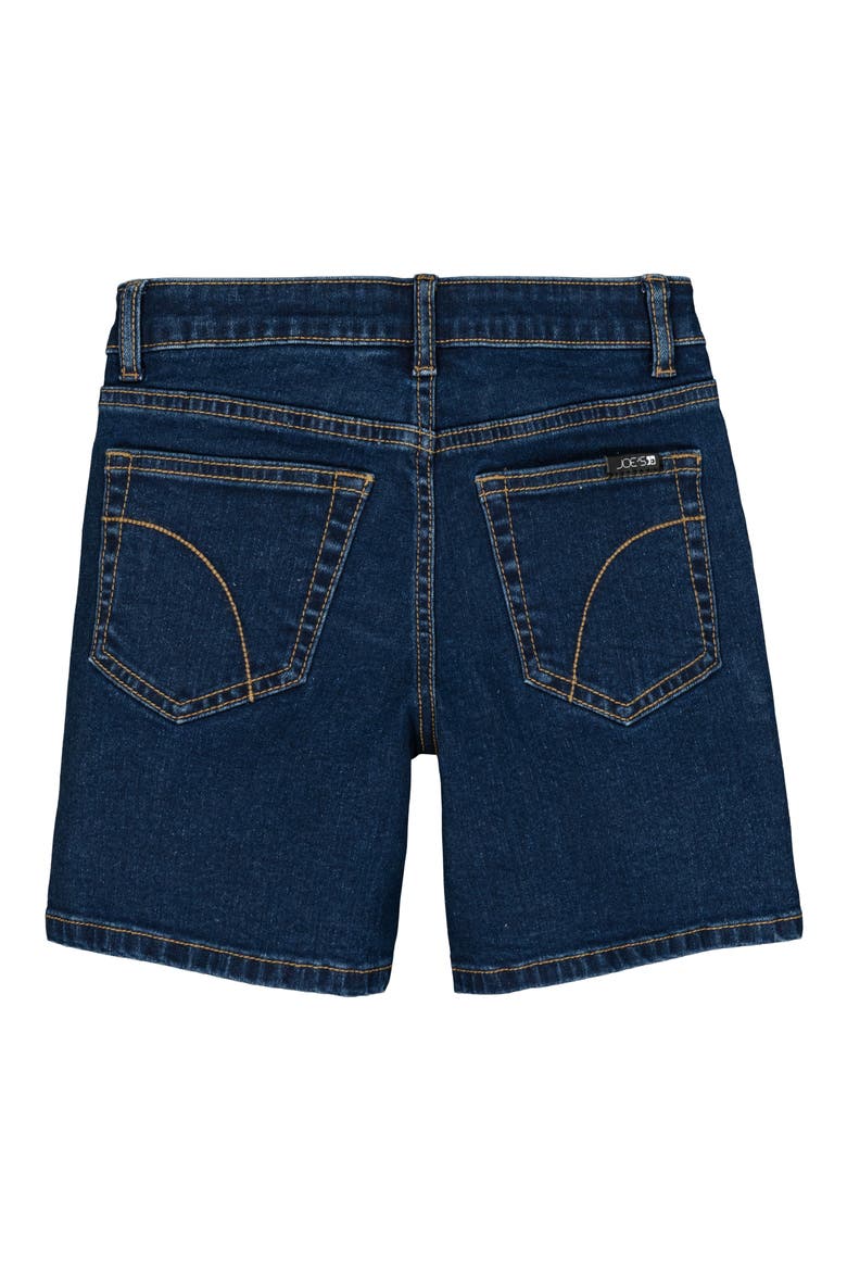 Kids' Rebel Relaxed Fit Straight Leg Shorts, Alternate, color, DARK WASH