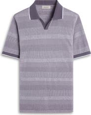 Bugatchi Tipped Johnny Collar Polo