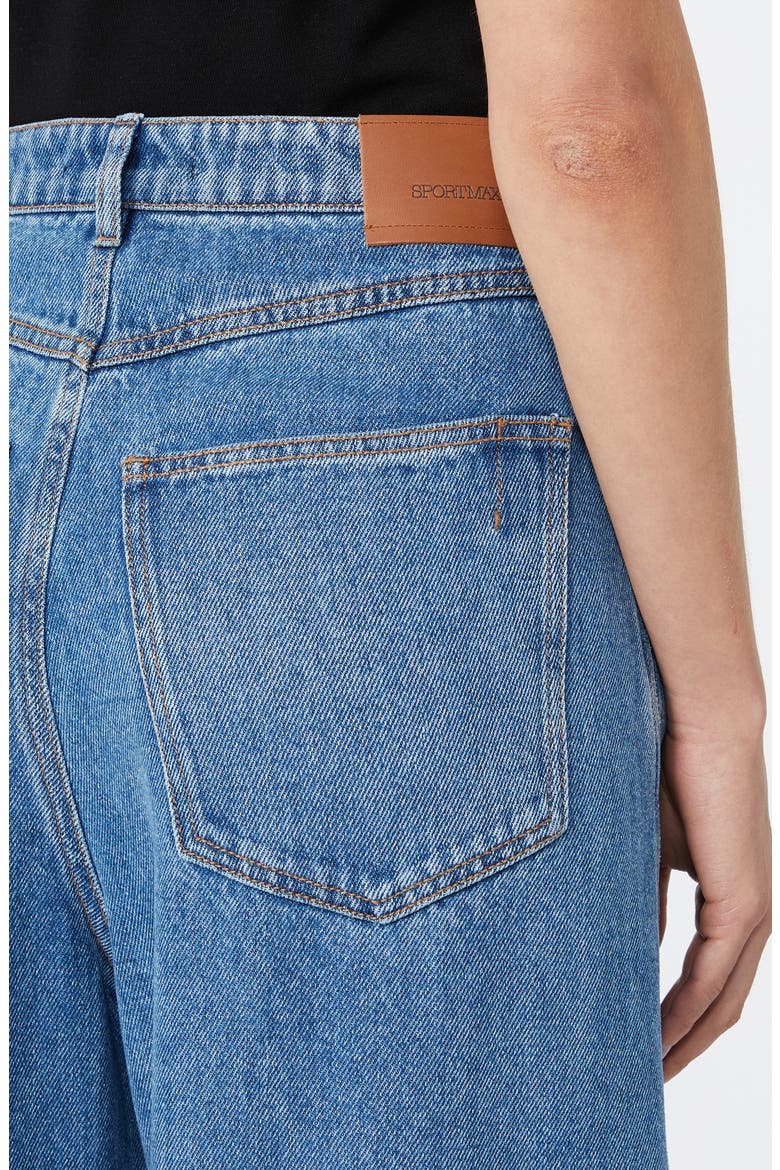 Oversize Lyocell Denim Wide Leg Jeans, Alternate, color, MIDNIGHT BLUE