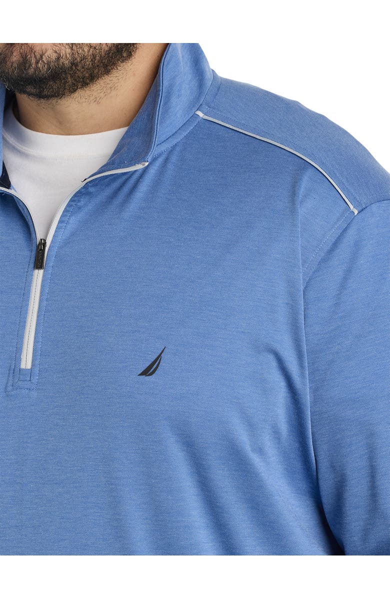 Nautica Big & Tall 1/4-Zip Sweatshirt, Alternate, color,