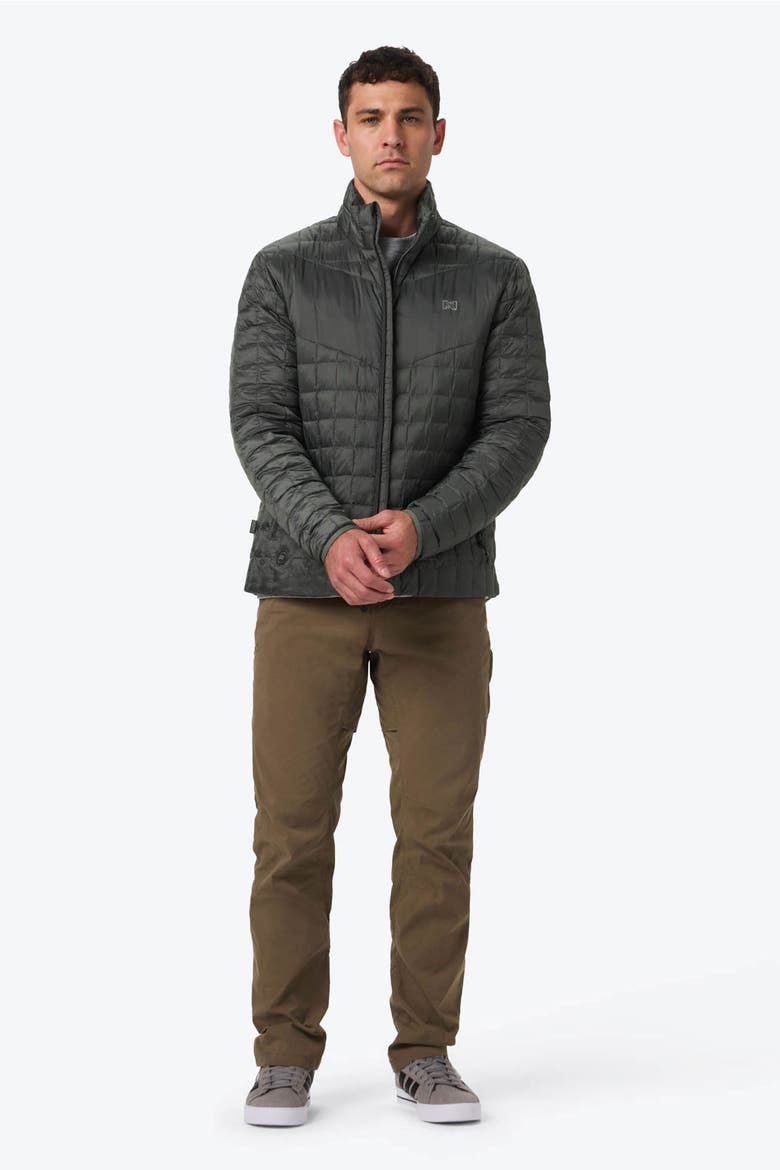 Men's Outrider Heated Jacket, Alternate, color, Dark Charcoal