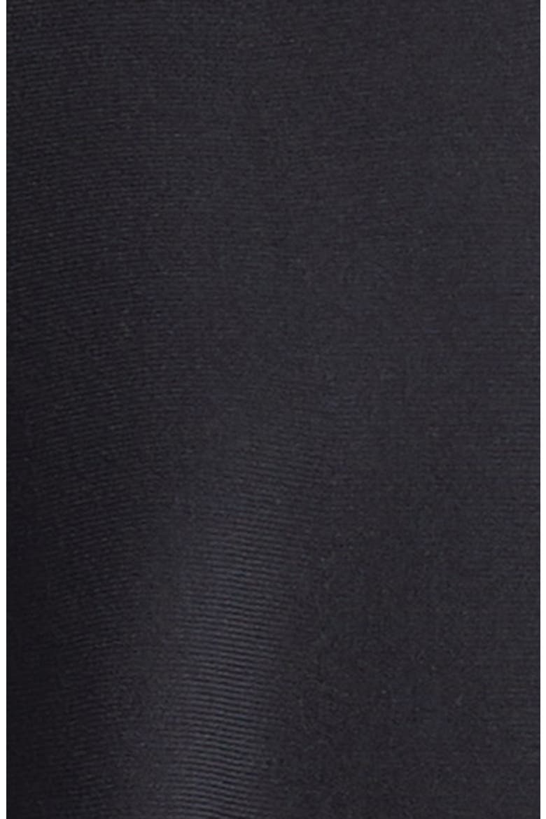 Collage Colorblock Jacquard Knit Fit & Flare Minidress, Alternate, color, BLACK