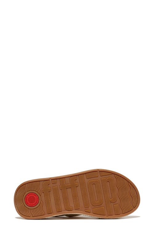 Fitflop F-mode Espadrille Sandal In Gold
