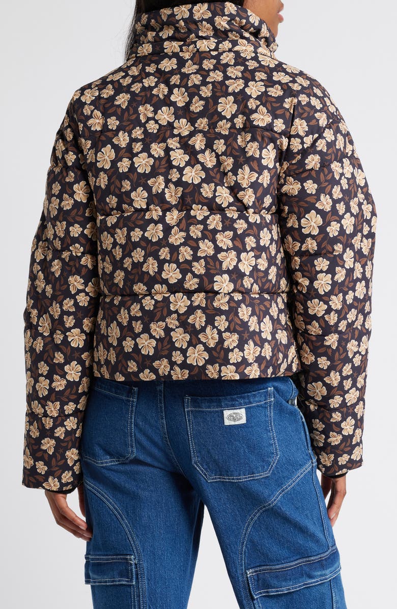 Rip Curl Anti-Series Crop Puffer Jacket, Alternate, color, Black