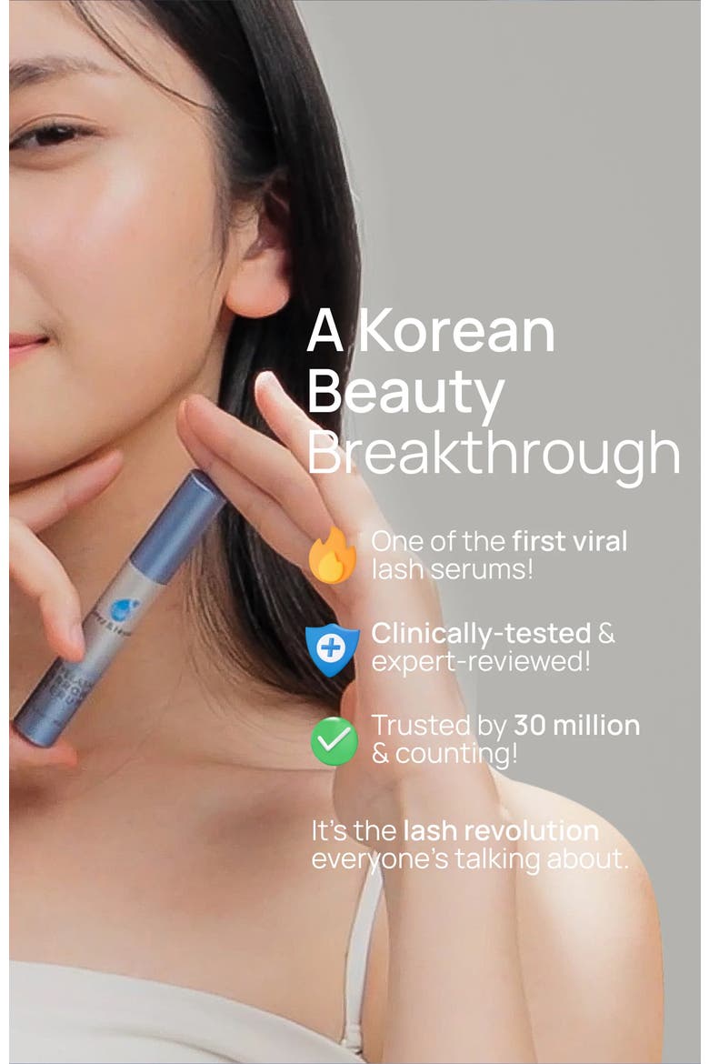 Enhancing Eyelash and Brow Serum, Alternate, color, Blue, White