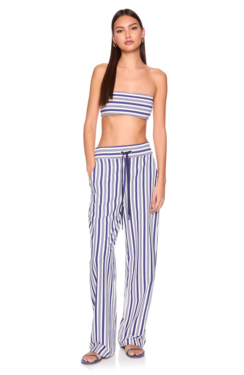Susana Monaco Stripe Wide Leg Pants, Alternate, color, 