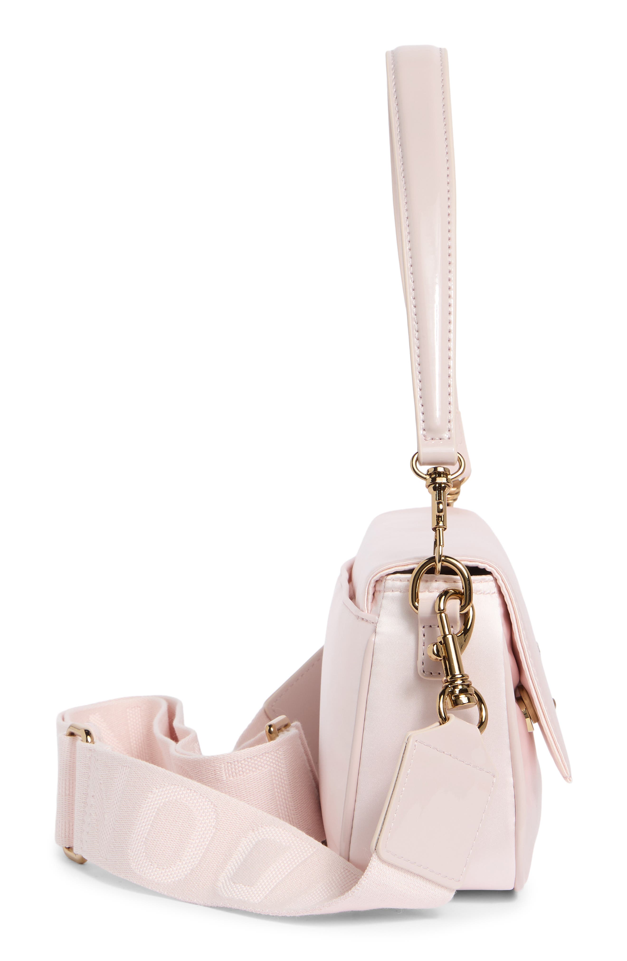 Kurt Geiger London Portobello Flap Crossbody Bag, Alternate, color, Pale Pink