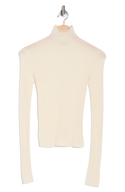Featherweight Merino Wool, Silk & Cashmere Turtleneck Sweater