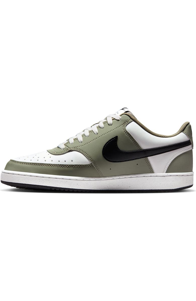 Nike Court Vision Low Sneaker, Alternate, color, Summit White/ Black