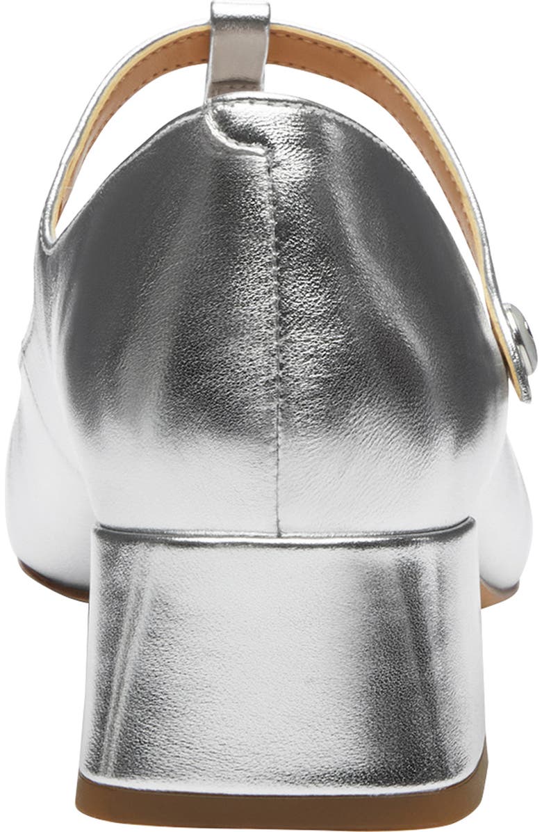 COACH Angelina T-Strap Pump, Alternate, color, Silver