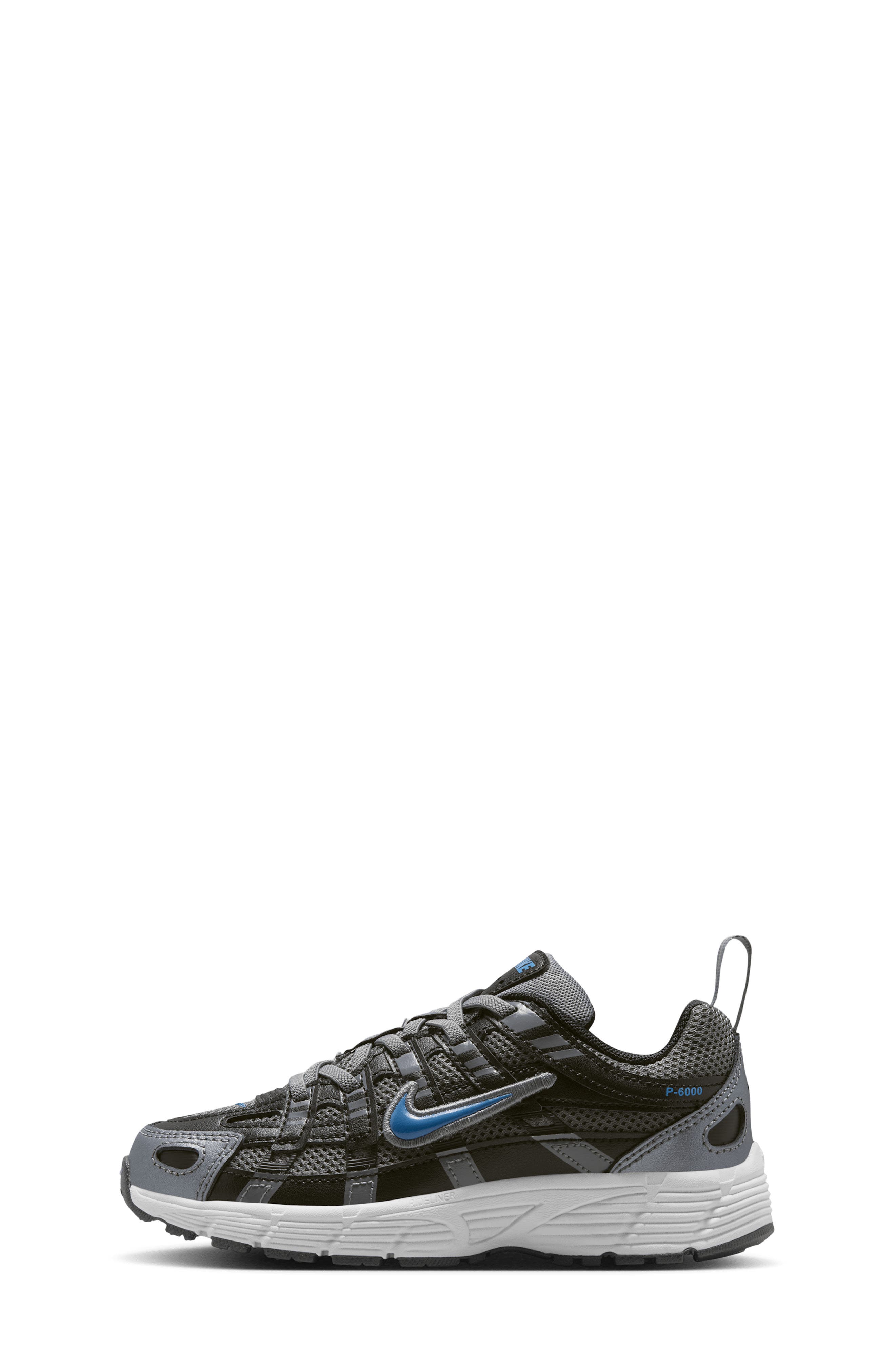 Nike Kids
 P-6000 Sneaker, Alternate, color, Grey/ Black/ Platinum/ Blue