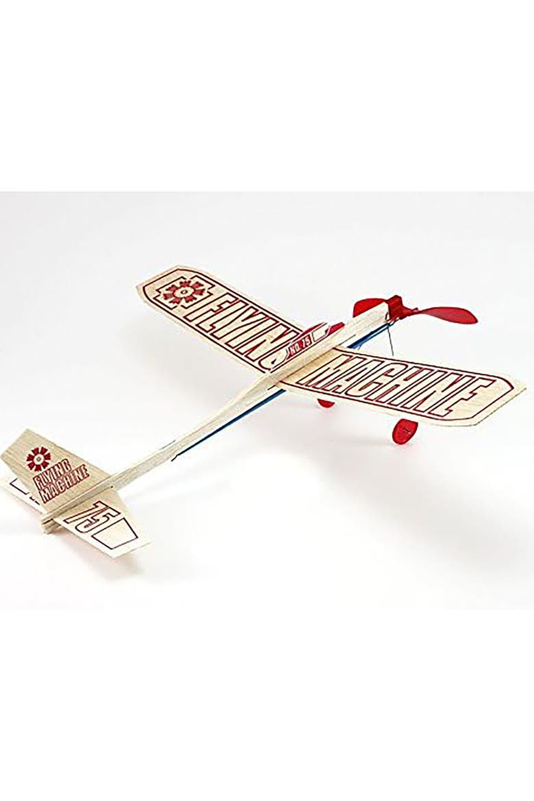 Balsa Wood Flying Machine Kit, Alternate, color, Multicolored