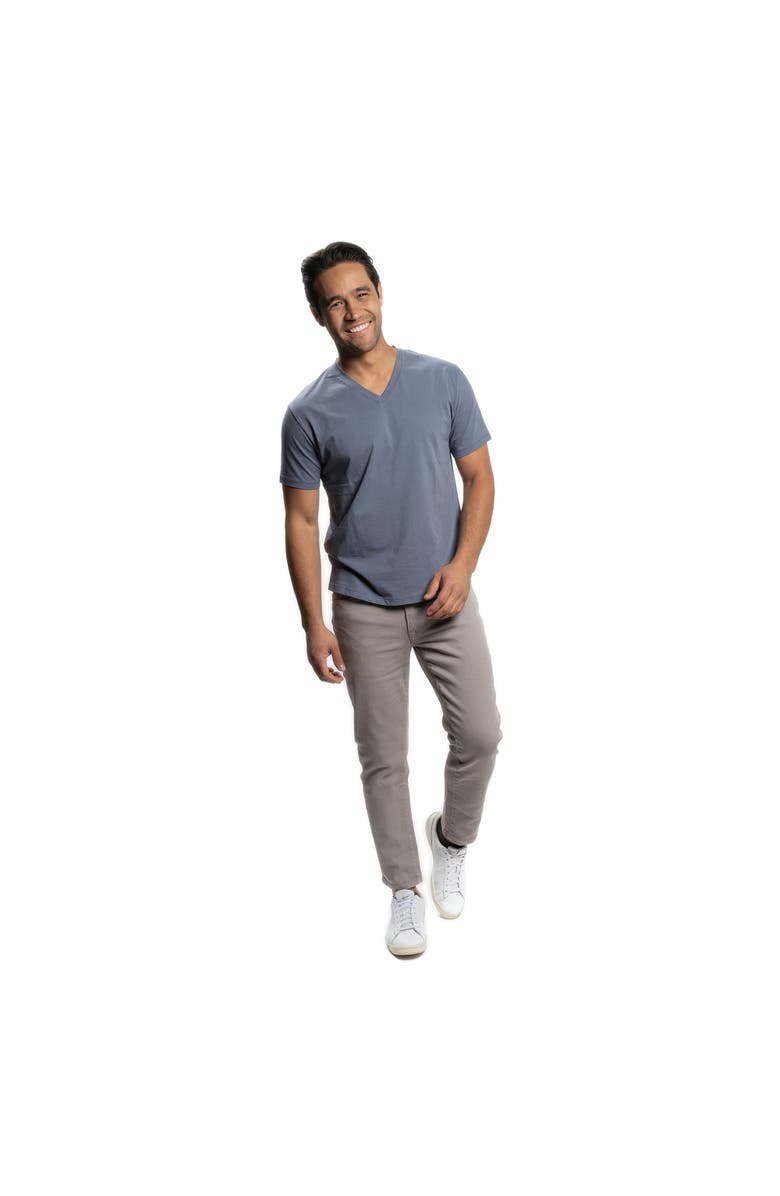 Peter Manning Travel Jeans Slim Fit, Alternate, color, Dark Grey