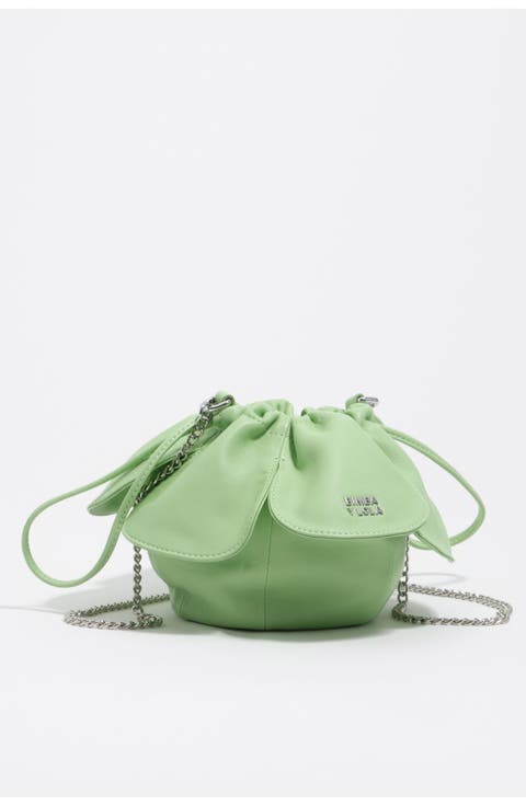 Leather Pétalo Bag