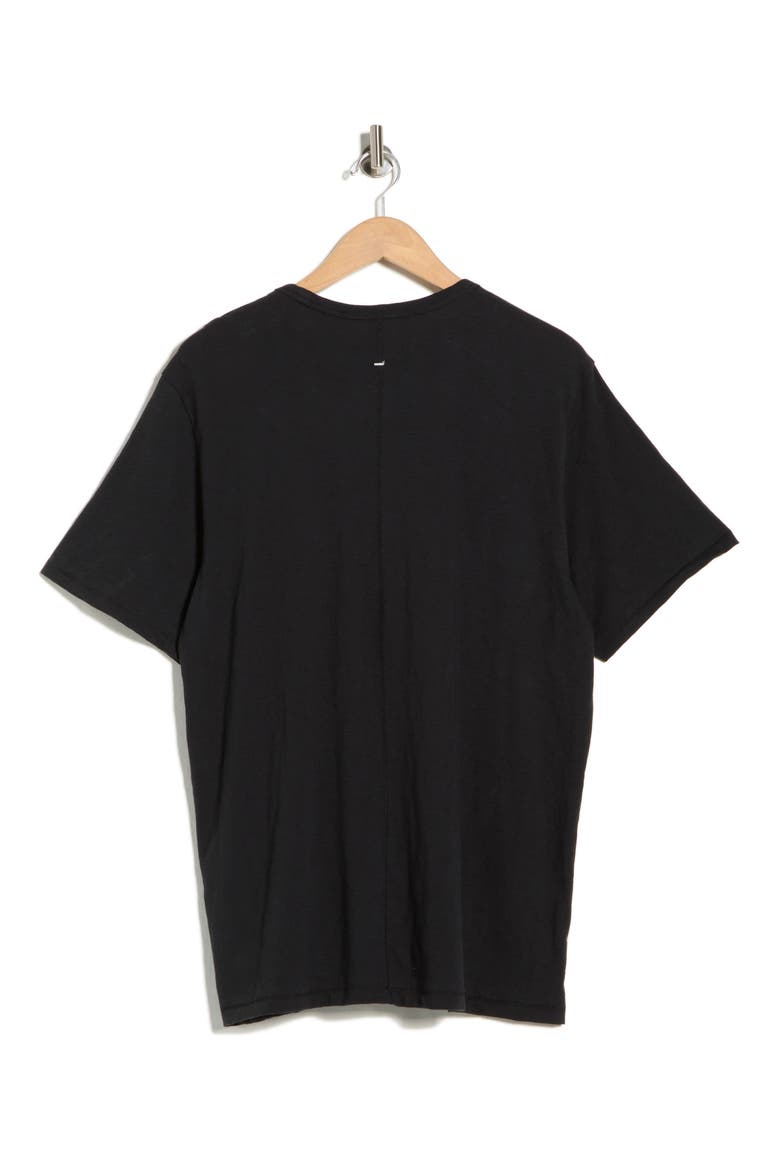 Classic Cotton Slub Jersey T-Shirt, Alternate, color, BLACK