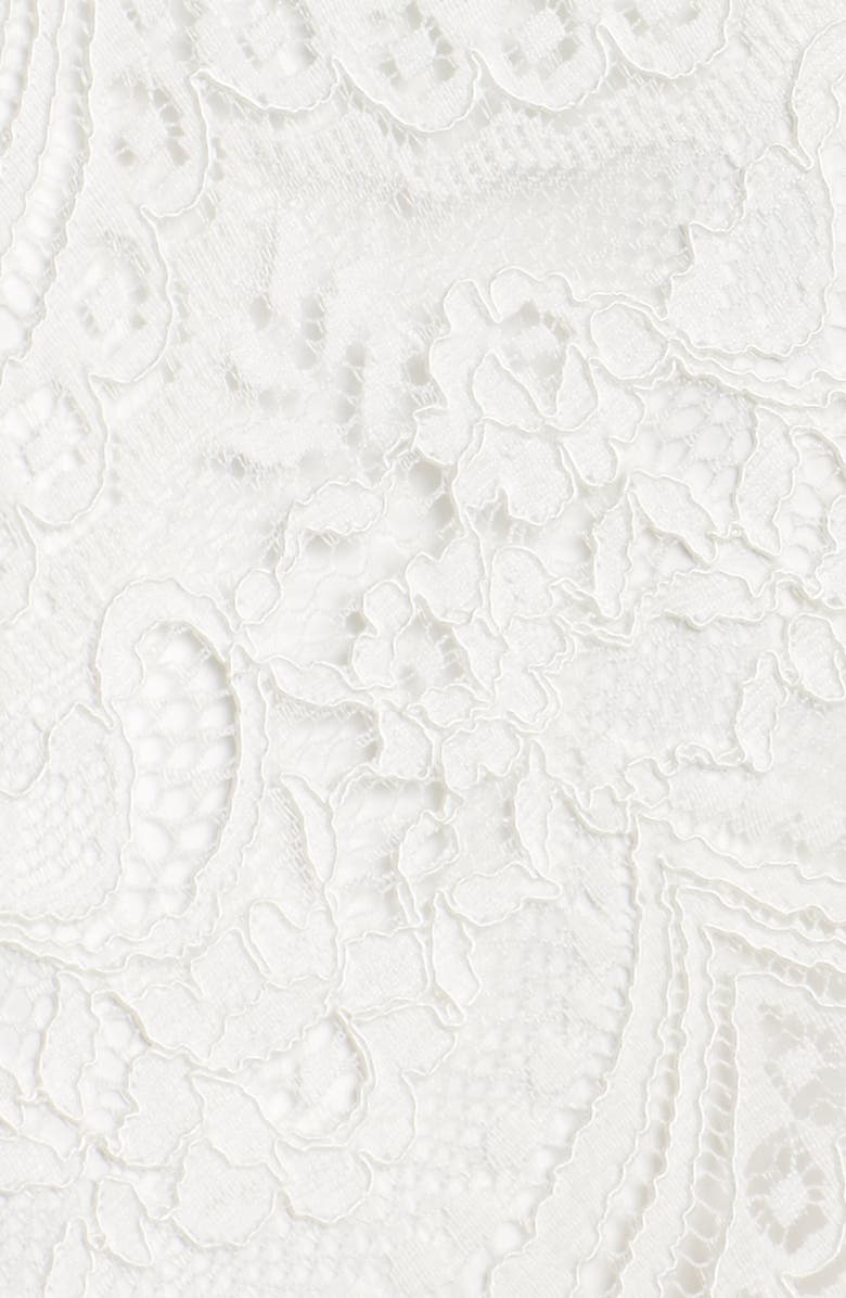 Foxiedox Lace-Up Cold Shoulder Gown, Alternate, color, 