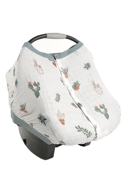 Cotton Muslin Car Seat Canopy
