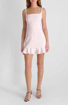 Whisper Square Neck Minidress