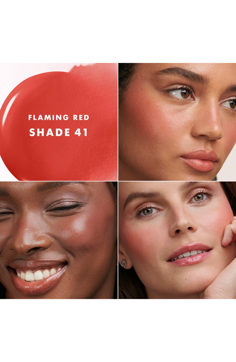 ARMANI beauty Luminous Silk Liquid Blush Cheek Tint, Alternate, color, 41 - Flaming Red