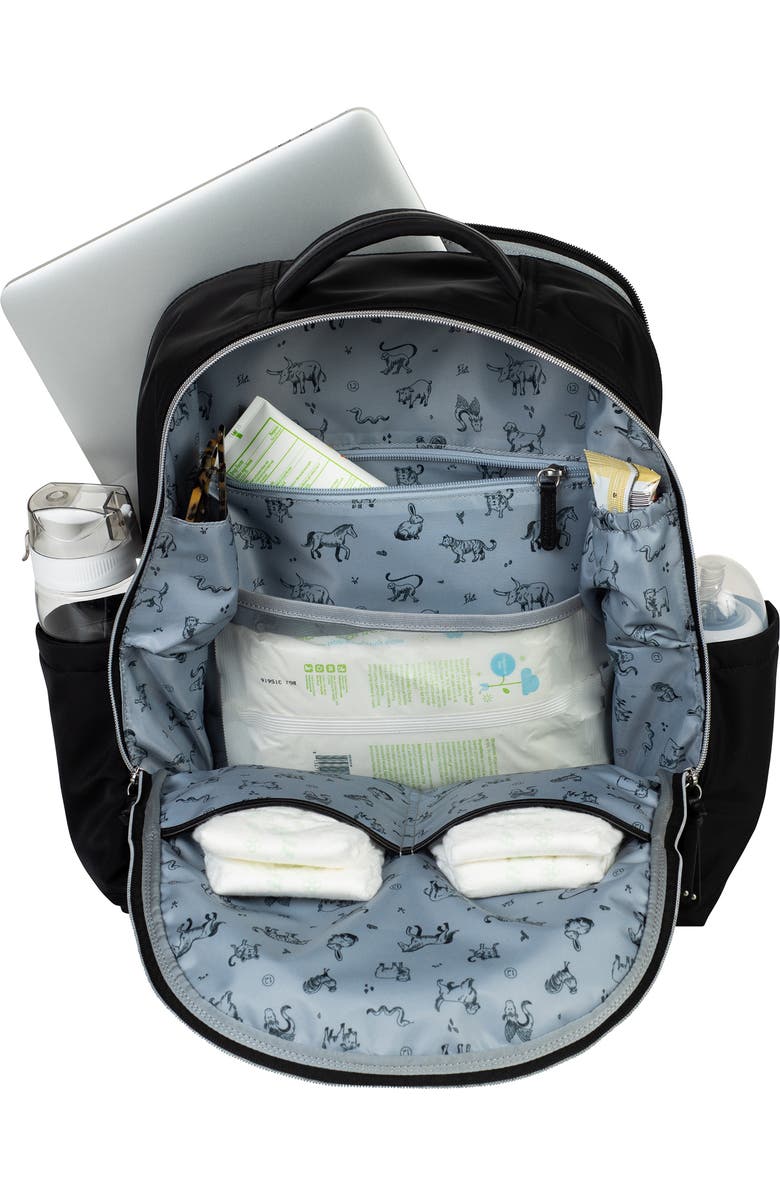 TWELVElittle On the Go Water Resistant Diaper Backpack, Alternate, color,