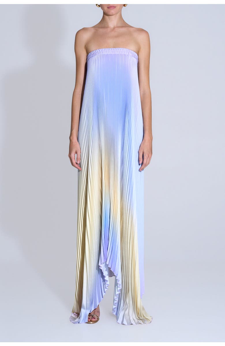 L'IDÉE WOMAN Bisous Strapless Gown, Main, color,