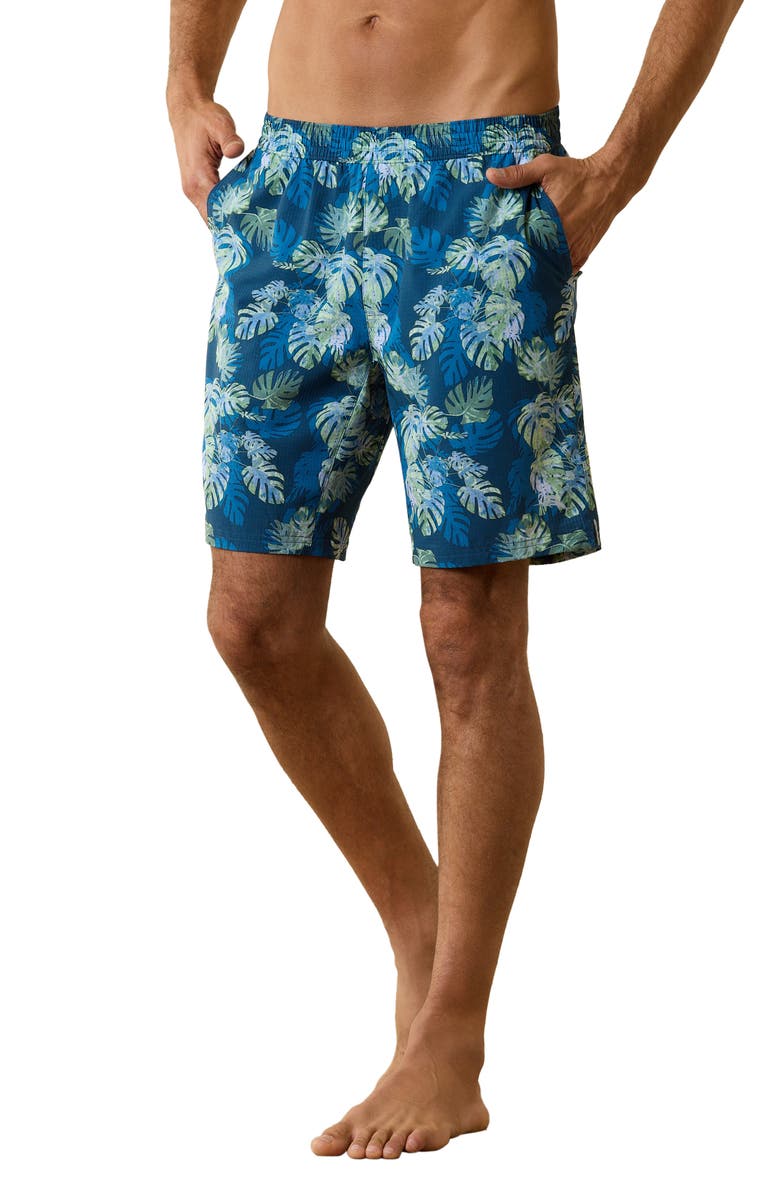 Tommy Bahama Monterey Coast Marina Fronds Swim Trunks, Main, color, 