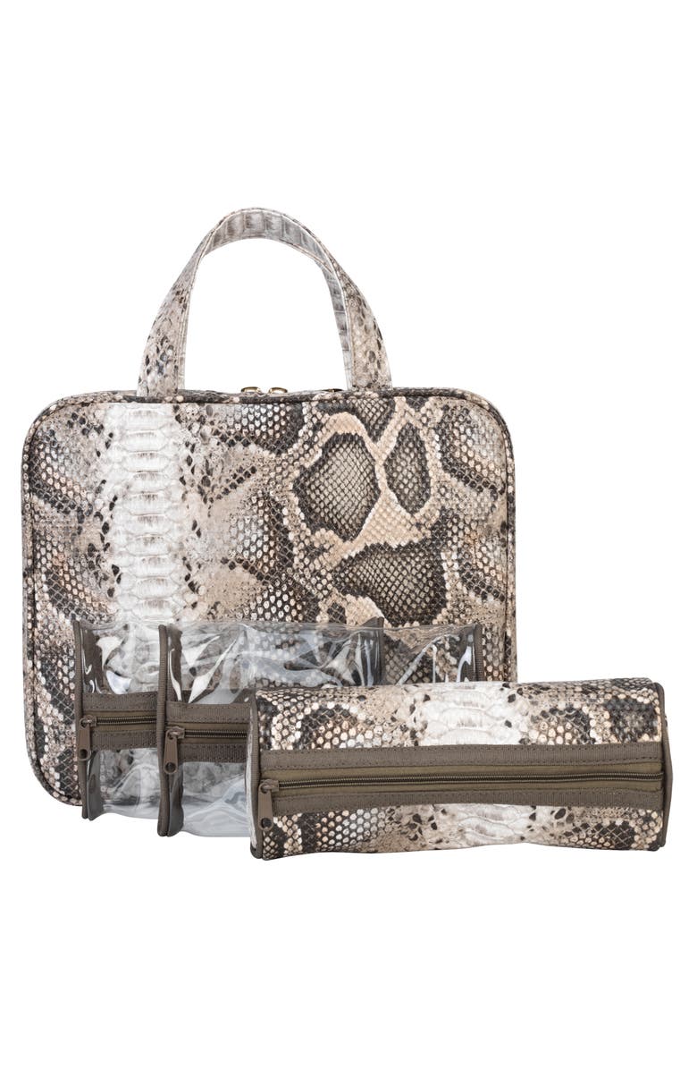 Stephanie Johnson Java Coffee Martha Cosmetics Briefcase, Alternate, color, 