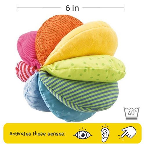Haba Rainbow Fabric Ball In Multi