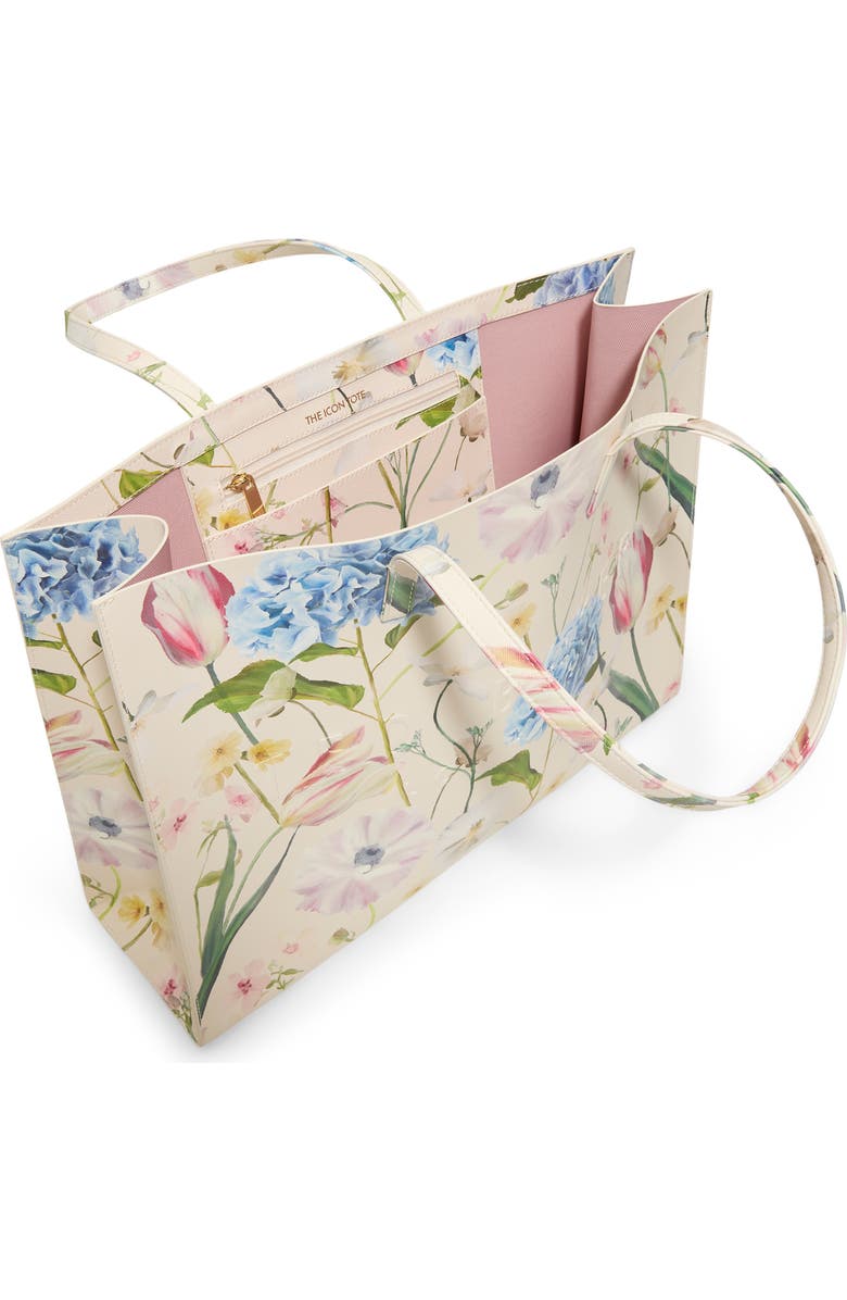 Ted Baker London The Icon Tote Bag, Alternate, color, Pastel Multi