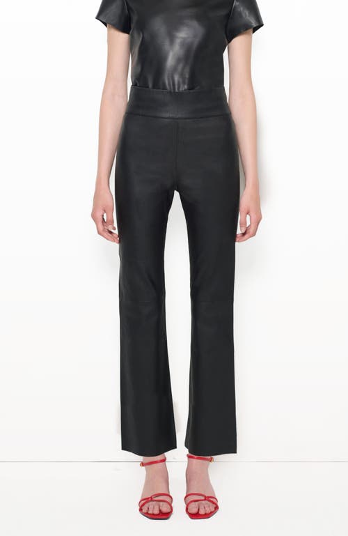 As By Df Reagan Stretch Leather Leggings In Black