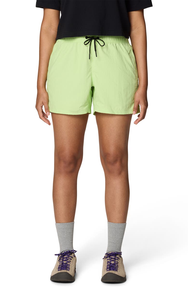 Mountain Hardwear Stryder Shorts, Main, color, Frozen In Lime